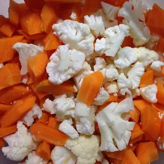 胡萝卜，花椰菜，蔬菜，素食主义者