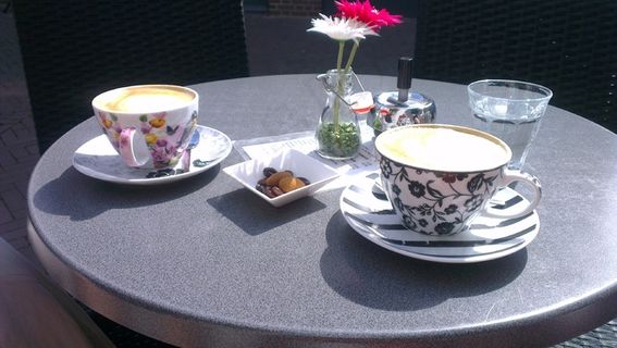 咖啡，卡布奇诺咖啡，杯，喝，咖啡，早上