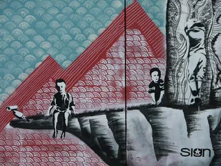 街头艺术，涂鸦，背景，多彩，颜色