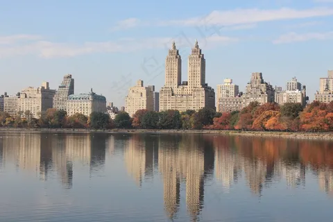 纽约，建筑物，*公园，城市，摩天大楼