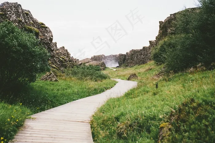 冰岛，构造板块，自然，景观，岩
