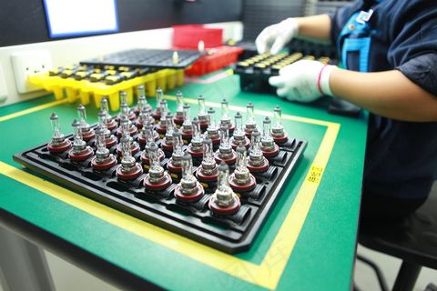 工厂，检测仪器