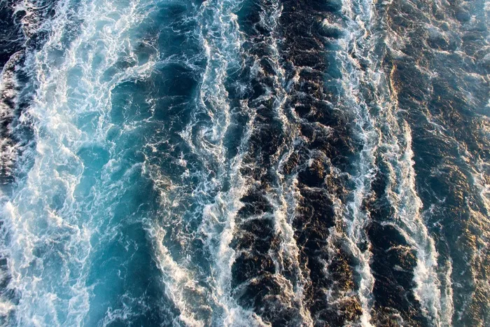 水，波浪，冲水，海洋