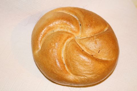 面包卷，星亚麻籽，食品，糕点，面包师傅，烘焙食品