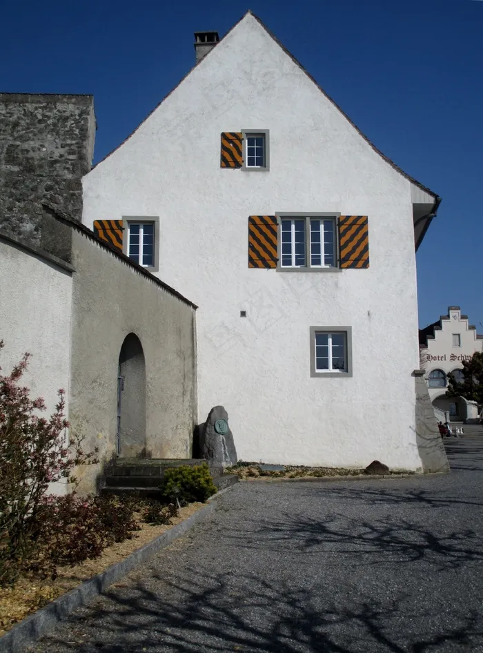 修道院，卷尾修道院，建筑物，修道院墙