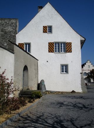 修道院，卷尾修道院，建筑物，修道院墙