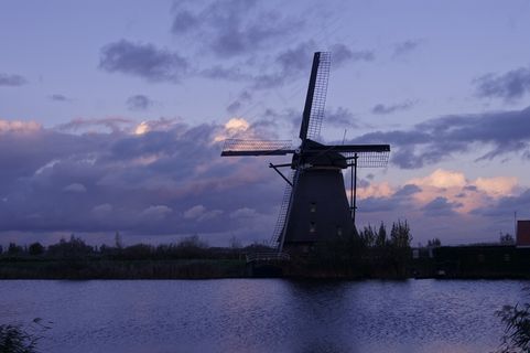 风车，磨，天空，翼，建筑，风，Windräder