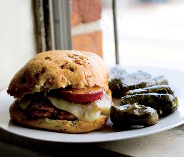 食品，汉堡，汉堡，快速，餐厅，午餐，餐