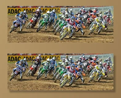 运动，赛车，速度，动作，越野摩托车