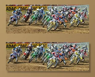 运动，赛车，速度，动作，越野摩托车