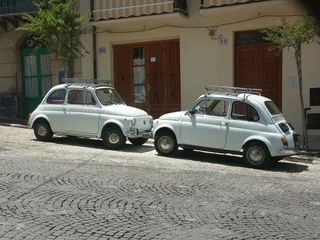 汽车，菲亚特，老车