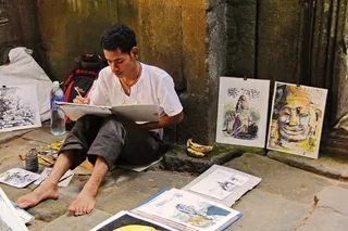 艺术家，创意，旅行，古董，老，美丽