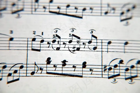 音乐，Notenblatt，纹理，谱号