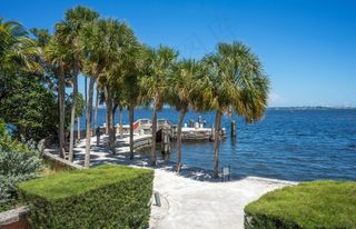 比斯开，迈阿密，佛罗里达，码头，海洋，历史