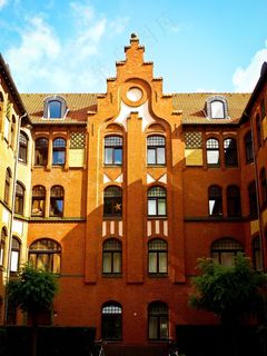 建筑，砖，建筑，外立面，砌体