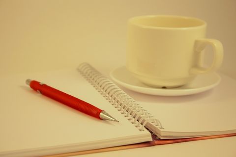 办公室，笔，纸，业务，工作，笔记本，记事本