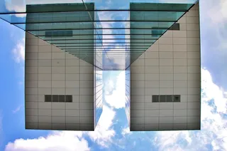 起重机之家，科隆，建筑，镜子，镜像