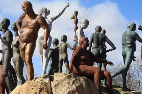 塑胶，青铜，艺术，个人，人物