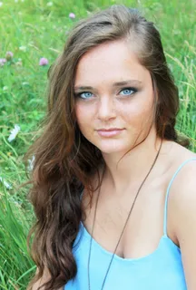 高级，蓝眼睛，肖像，高加索人，眼睛，人