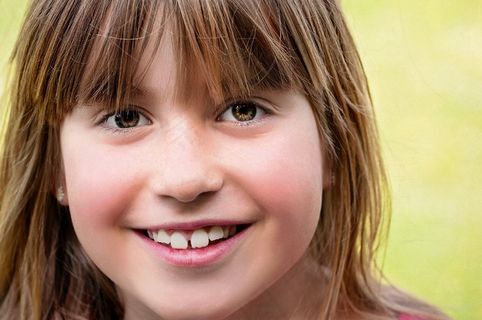 人，人的，女孩，脸，微笑，肖像，关闭