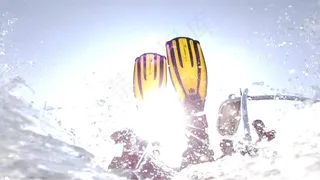 脚蹼，潜水，游泳，水下，大海，利奇斯皮尔，水