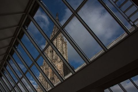 乌尔姆大教堂，建筑，建筑物，教堂