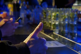 竖起大拇指，好的，手，伟大，质量，优秀