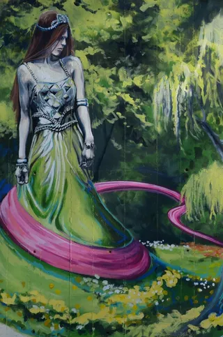 温尼伯，加拿大，墙，壁画，艺术，艺术，绘画