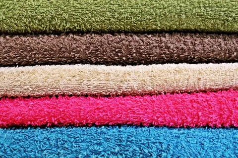 背景，毛巾，多彩，颜色，浴巾，干
