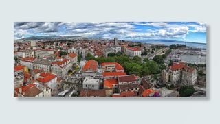 克罗地亚，斯普利特，旧城区，达尔马提亚，城市，市中心