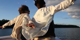 飞行，朋友，乐趣，信心，海滩，泰坦尼克号，播放