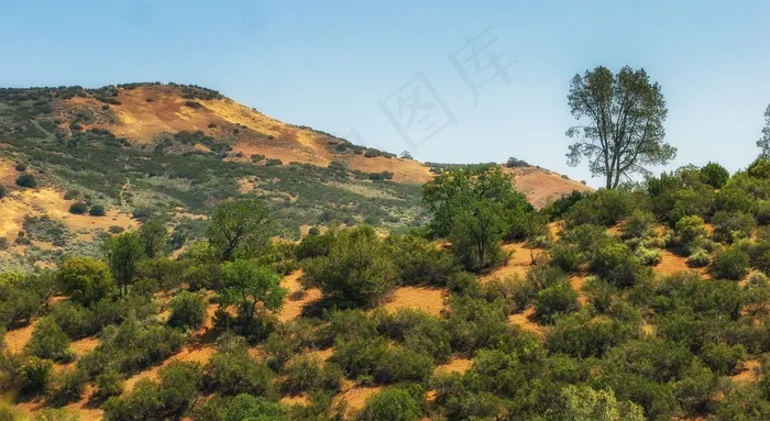 德尔波多峡谷，山脉，景观，景区，自然