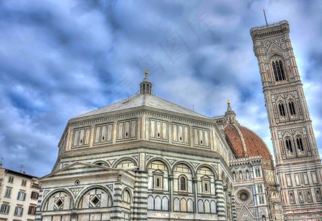 佛罗伦萨，意大利，大教堂，欧洲，佛罗伦萨，架构
