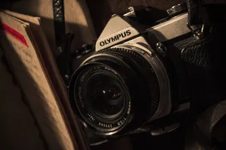 照片，相机，旧，复古，奥林匹斯山