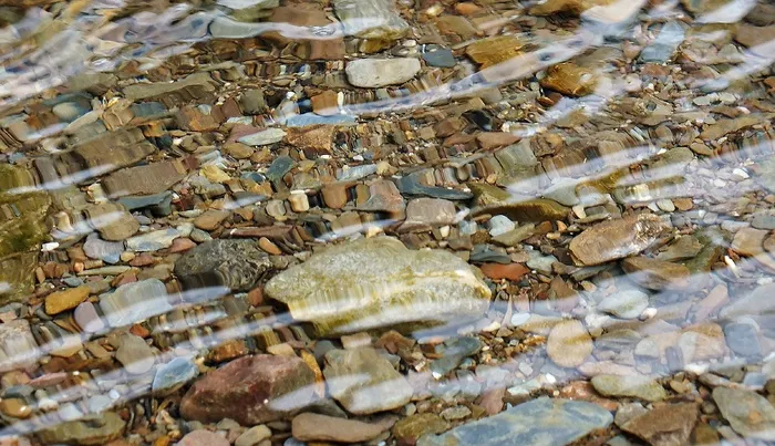 水，河，石头，反射，洪流，休息