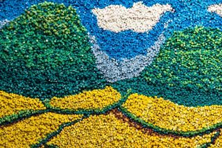 石画，艺术，蓝天，地球，叶田