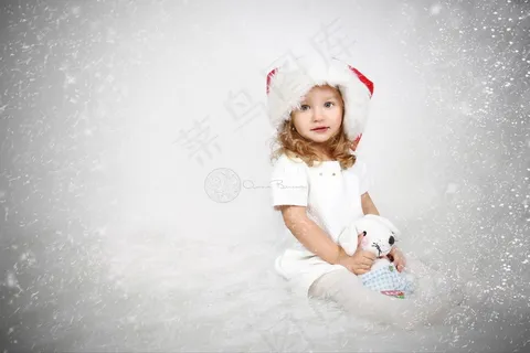 拍摄儿童，婴儿，女孩