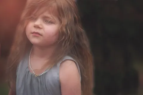 女孩，脸，年轻，肖像，可爱，头发，女性，儿童