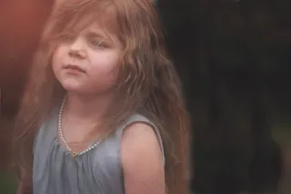 女孩，脸，年轻，肖像，可爱，头发，女性，儿童