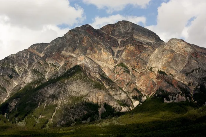山，高峰，景观，自然，意见，岩，天空