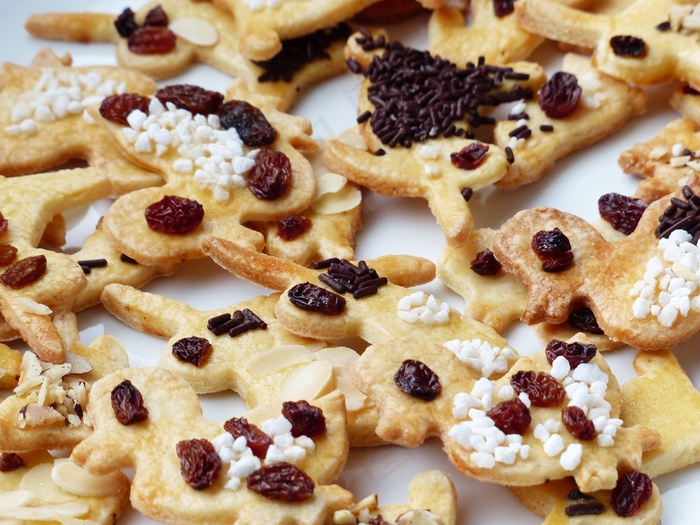 复活节，复活节蛋糕，曲奇饼干，Ausstecherle