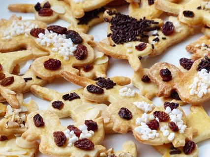 复活节，复活节蛋糕，曲奇饼干，Ausstecherle