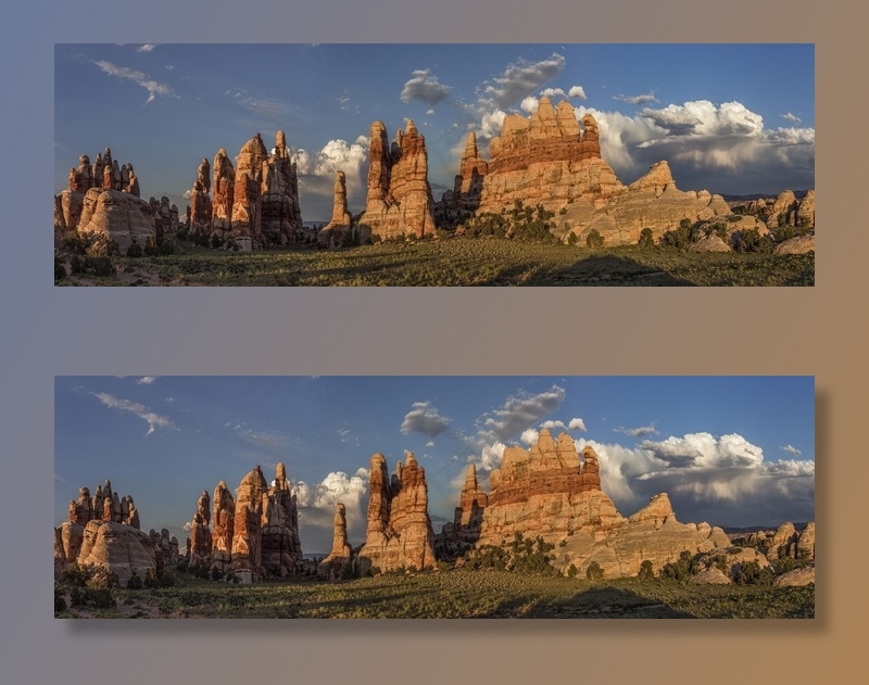 景观，全景，岩石，石头，娃娃屋