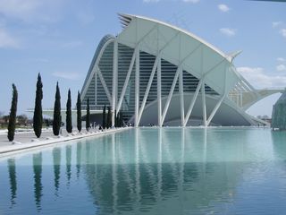 西班牙巴伦西亚，艺术与科学城