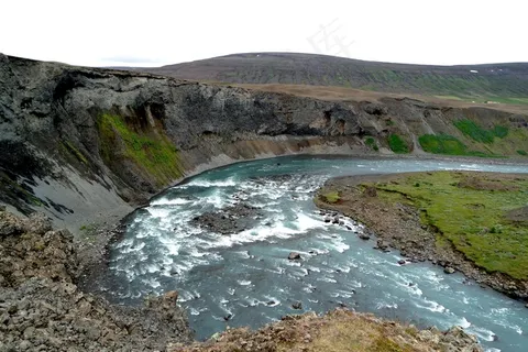 冰岛，自然，风景，水，颜色，山
