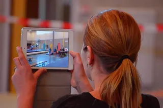 Ipad，摄影，体育，体操，女人