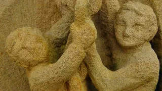 石像，人物，雕塑，男人，面孔，脸