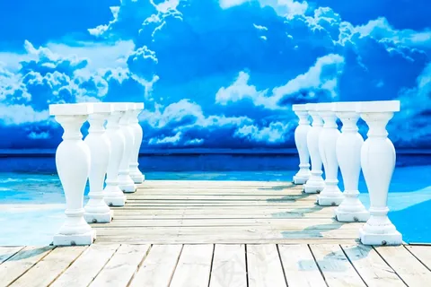 圣托里尼岛，出租工作室，照相墙纸，工作室