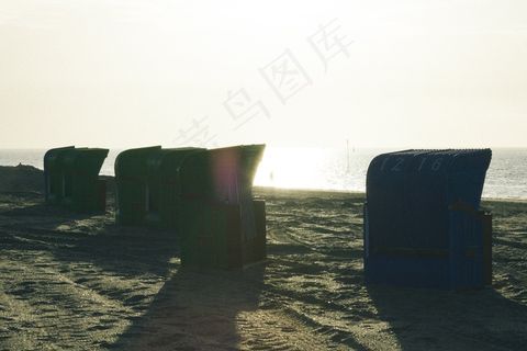 椅子,海洋,历史遗迹,沙发,山峦,北海沙滩篮