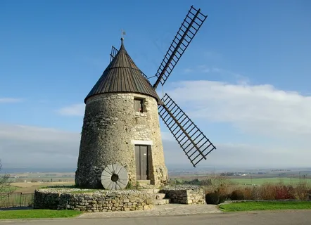 法国,Castelnaudary,磨坊,十七世纪 法国,Castelnaudary,磨坊,十七世纪